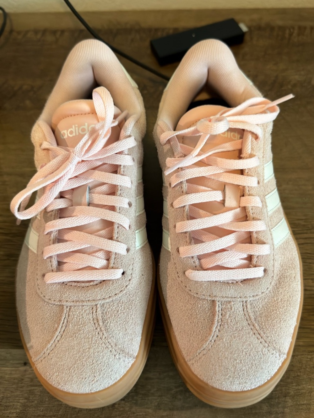 Worn twice! Adidas VL Court Bold Sneaker - Women's - Picture 5 of 6